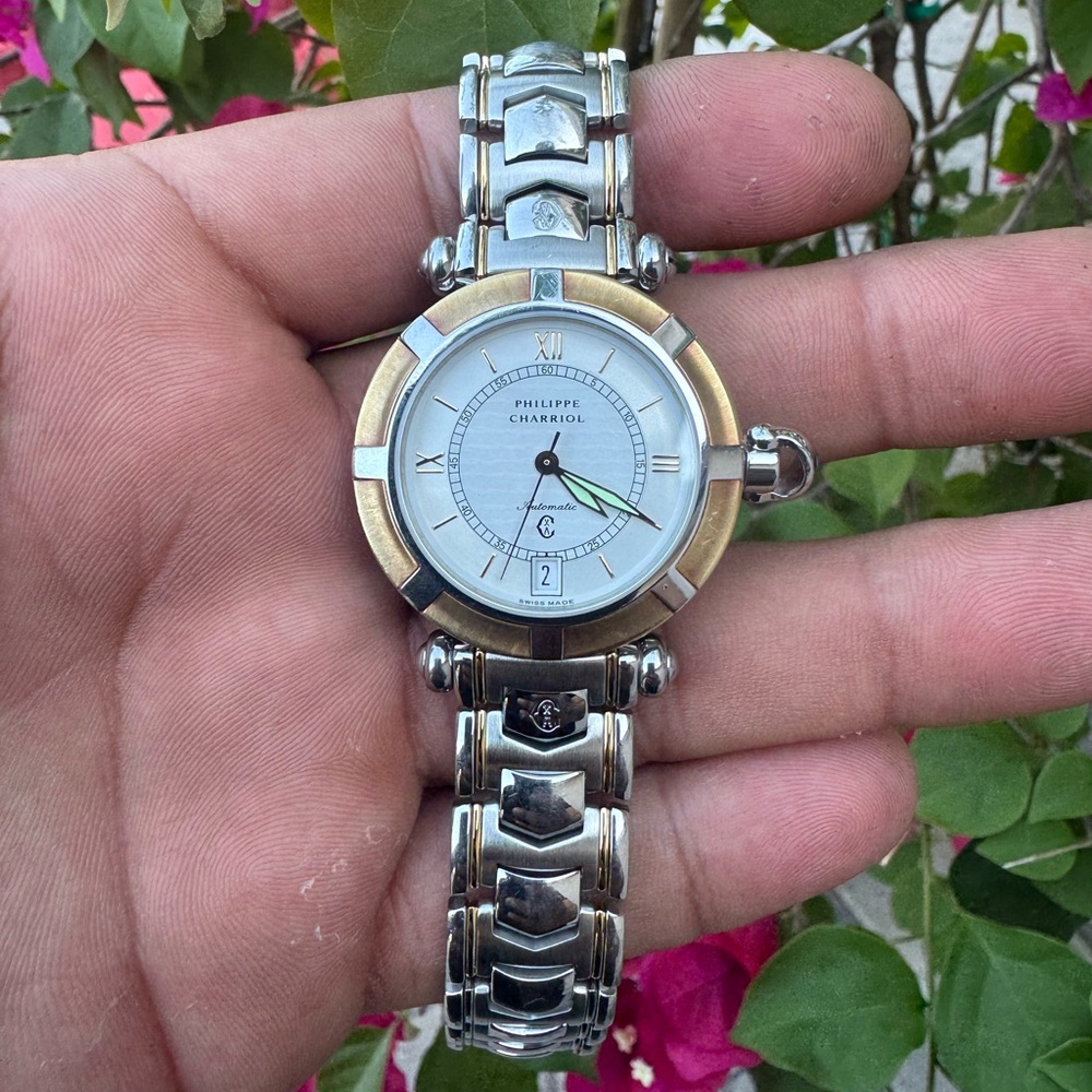Philippe Charriol Christopher Columbus  18k Gold Automatic Watch 059971001